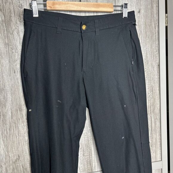 Lululemon ABC Pants Black Color Size 30 DEFECTS - Picture 3 of 9